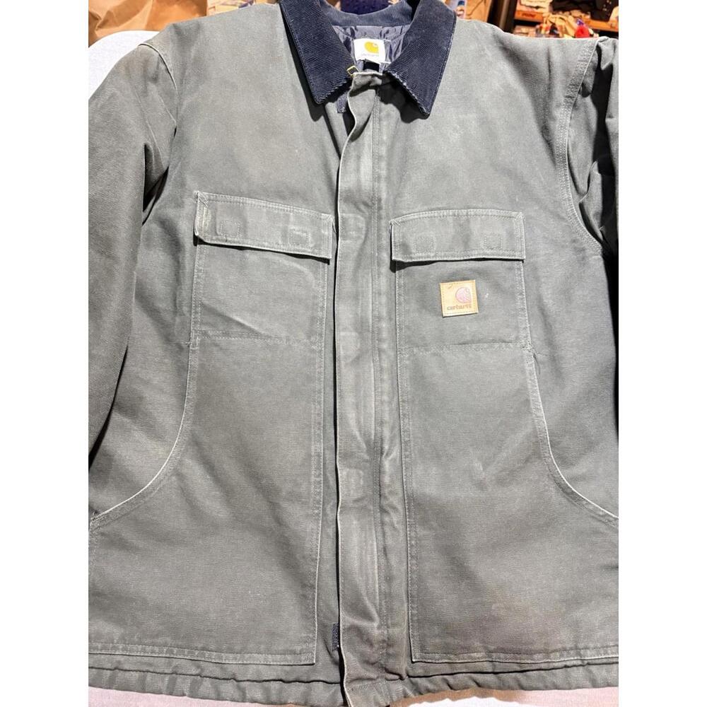 Carhartt Arctic Jacket Quilt Lined‎ Sz 2xl C26 MOS Moss Green